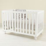Low-Rise Crib (White Frame with White Base)